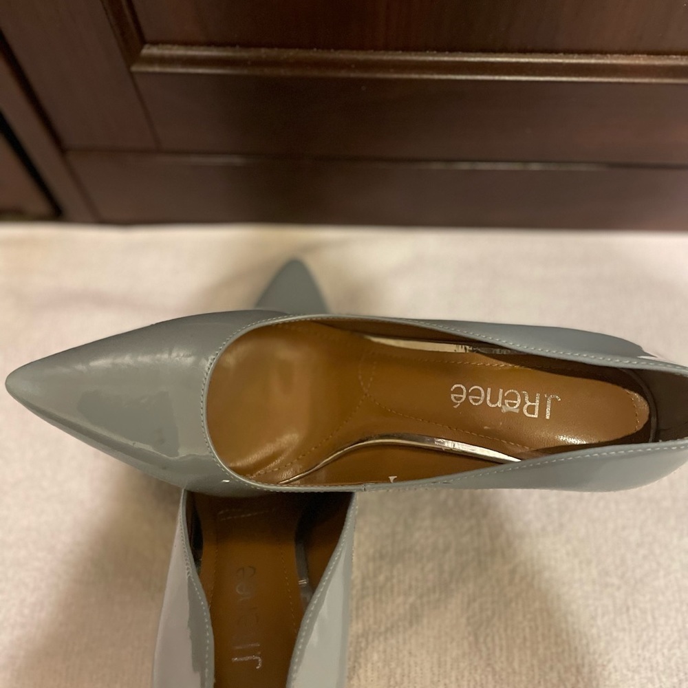 J.Renee  Pointed Toes Pumps Size 8  Pl I’d Blue - Picture 10 of 10